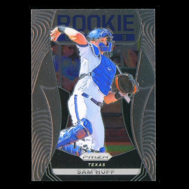Sam Huff 2021 Prizm Rookie Class Rangers