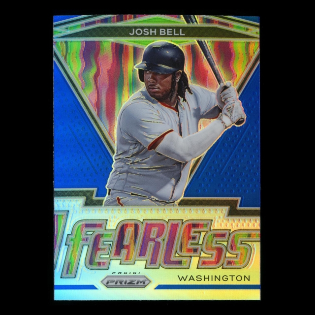 Josh Bell 2021 Prizm Fearless Blue Nationals