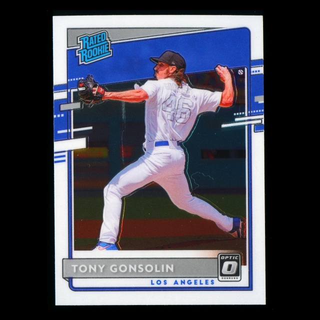 Tony Gonsolin RR 2020 Optic Rated Rookie Dodgers