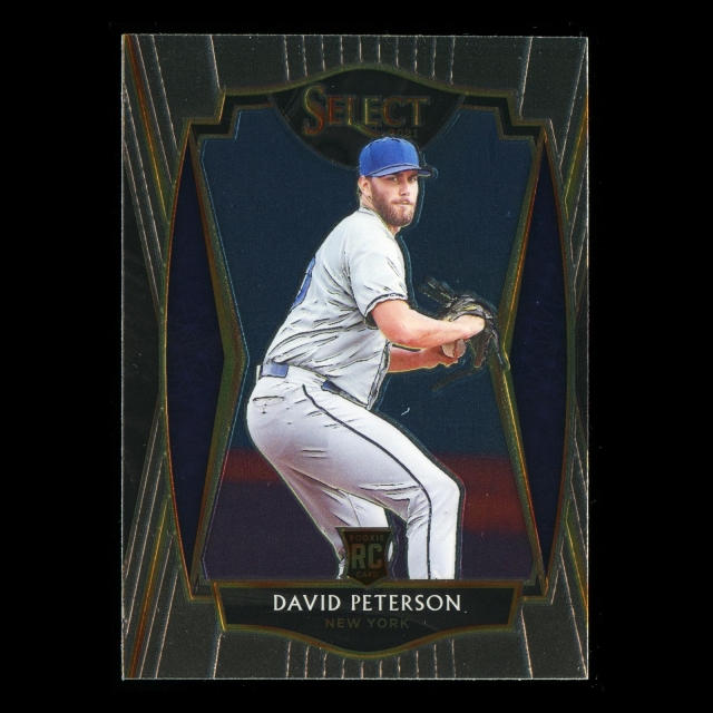 David Peterson RC 2021 Select Rookie Mets