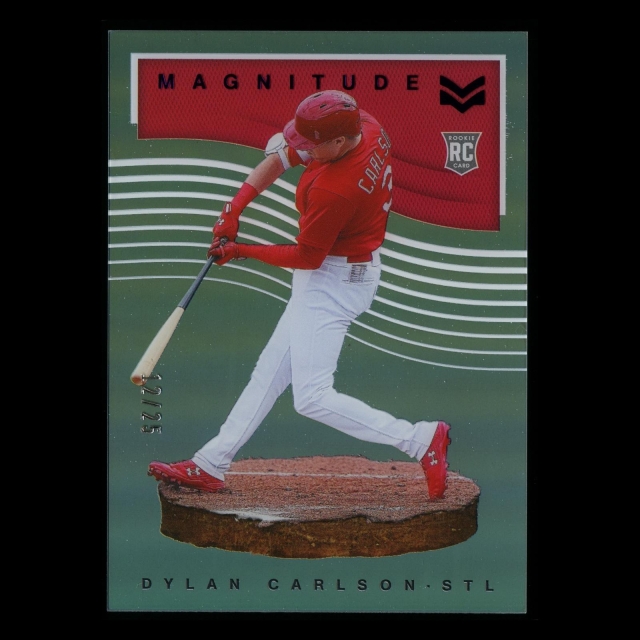 Dylan Carlson RC 2021 Magnitude Purple Rookie Cardinals 12/25