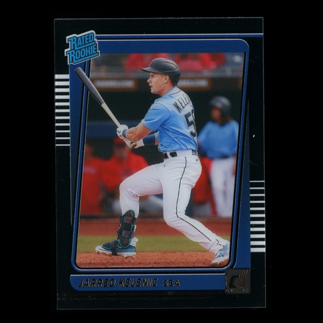 Jarred Kelenic RR 2021 Clearly Donruss Rated Rookie Mariners