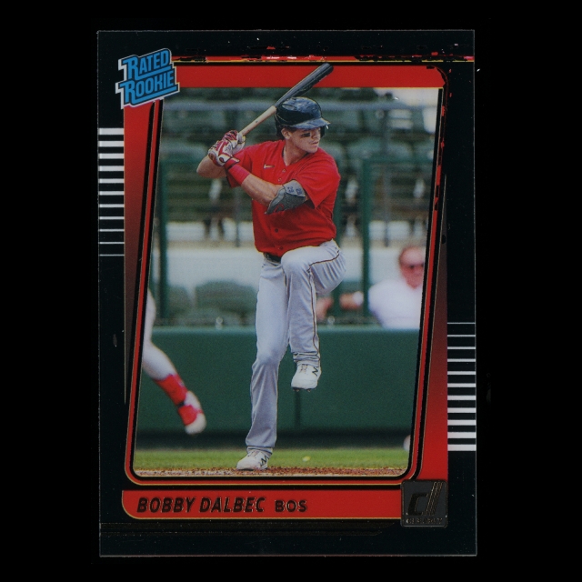 Bobby Dalbec RR 2021 Clearly Donruss Rated Rookie Red Sox