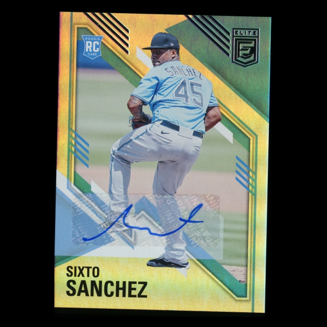 Sixto Sanchez RC 2021 Elite Rookie Auto Marlins