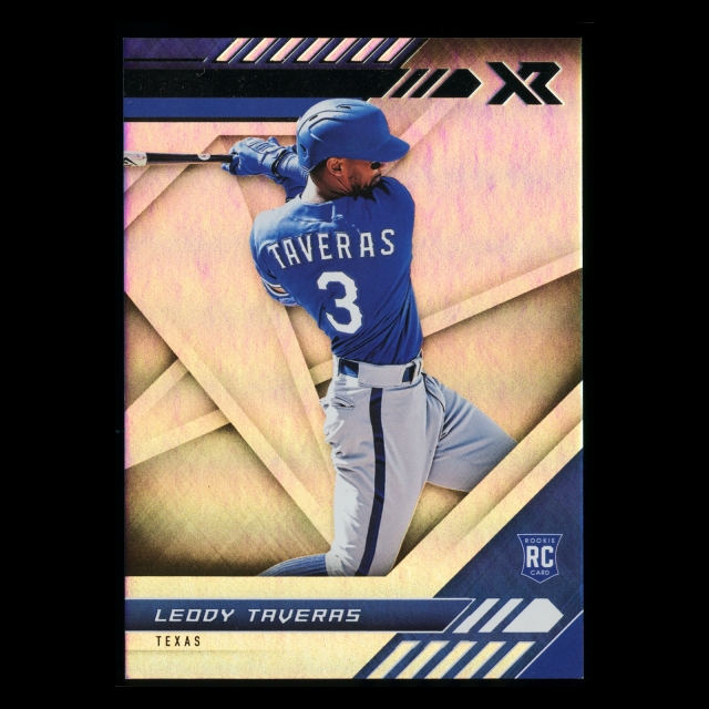 Leody Taveras RC 2021 XR Rookie Rangers