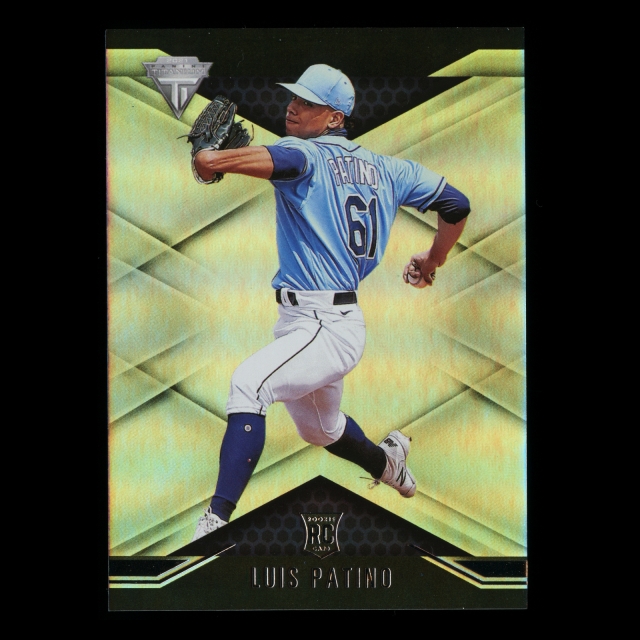 Luis Patino RC 2021 Titanium Rookie Rays