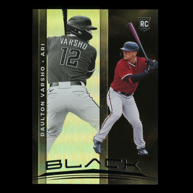 Daulton Varsho RC 2021 Black Rookie Diamondbacks
