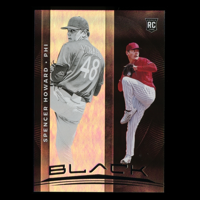 Spencer Howard RC 2021 Black Rookie Phillies