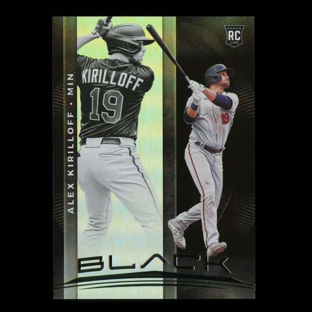 Alex Kirilloff RC 2021 Black Rookie Twins
