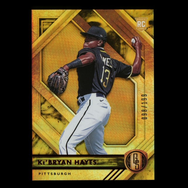 Ke'Bryan Hayes RC 2021 Gold Standard Rookie Pirates