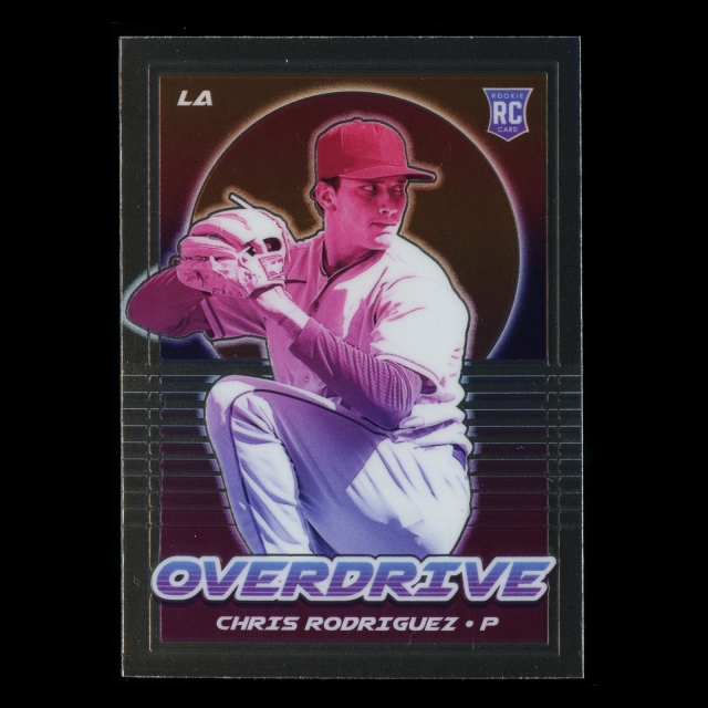 Chris Rodriguez RC 2021 Overdrive Rookie Angels