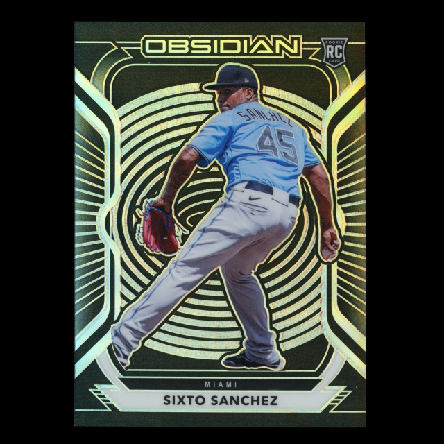Sixto Sanchez RC 2021 Obsidian Rookie Marlins