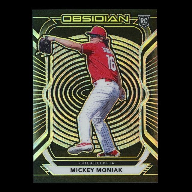 Mickey Moniak RC 2021 Obsidian Rookie Phillies
