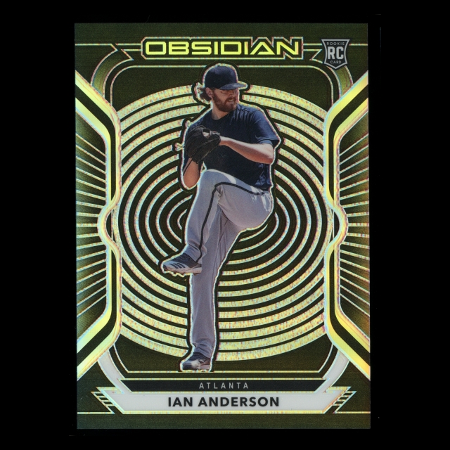 Ian Anderson RC 2021 Obsidian Rookie Braves