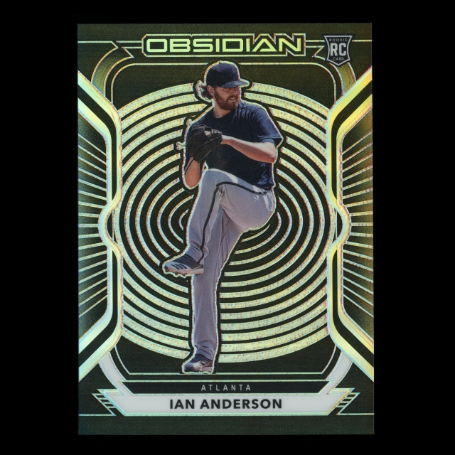 Ian Anderson RC 2021 Obsidian Rookie Braves