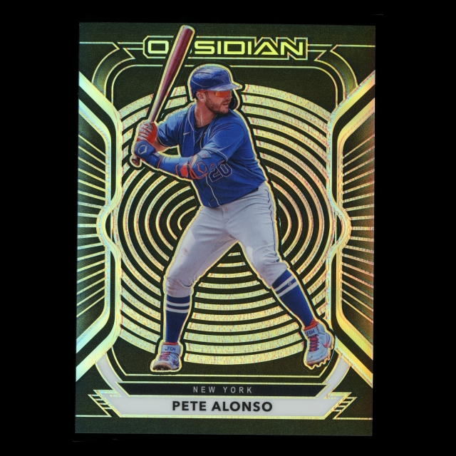 Pete Alonso 2021 Obsidian Mets