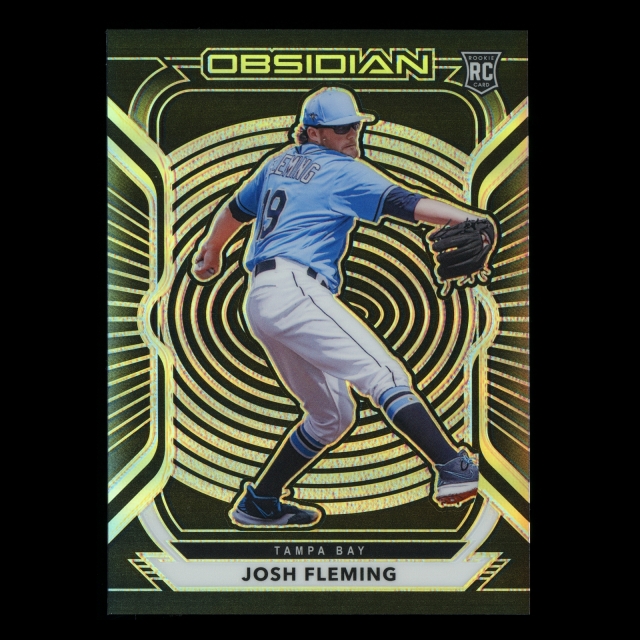 Josh Fleming RC 2021 Obsidian Rookie Rays