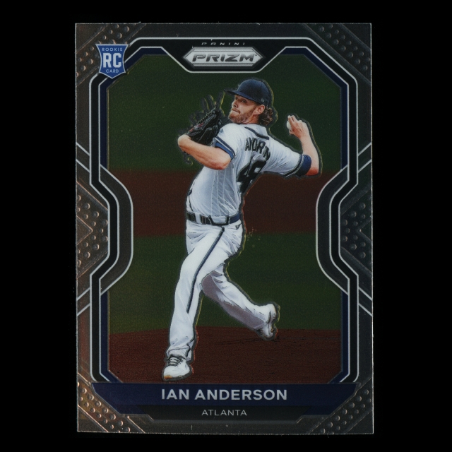 Ian Anderson RC 2021 Prizm Rookie Braves