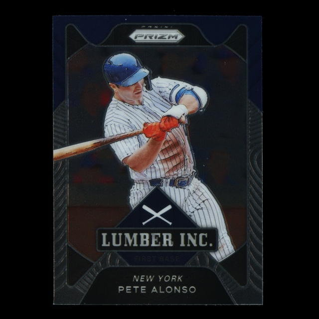Pete Alonso 2021 Prizm Lumber Inc. Mets