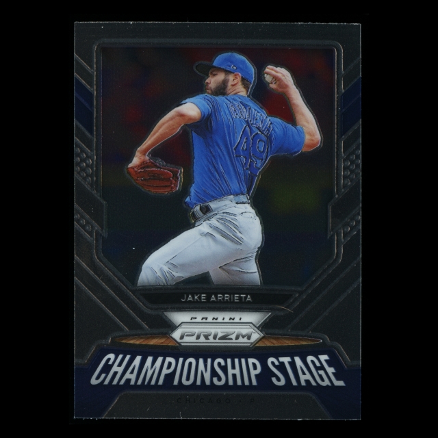 Jake Arrieta 2021 Prizm Championship Stage Cubs
