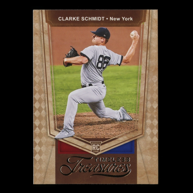 Clarke Schmidt RC 2021 Timeless Treasures Rookie Yankees