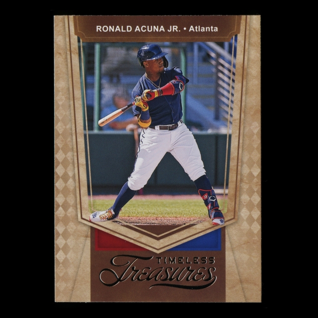 Ronald Acuna Jr. 2021 Timeless Treasures Braves