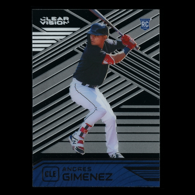 Andres Gimenez RC 2021 Clear Vision Rookie Indians