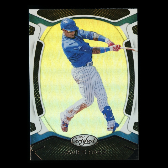 Javier Baez 2021 Certified Cubs