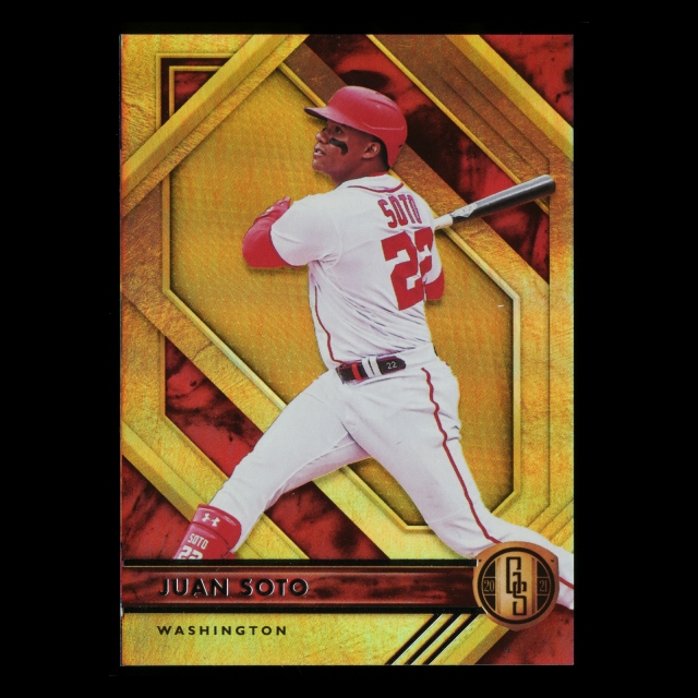 Juan Soto 2021 Gold Standard Nationals