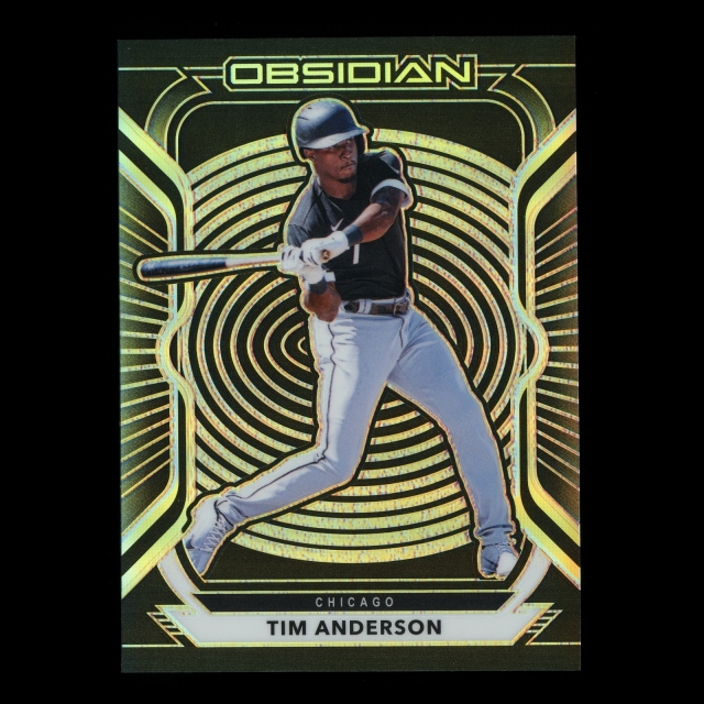 Tim Anderson 2021 Obsidian White Sox