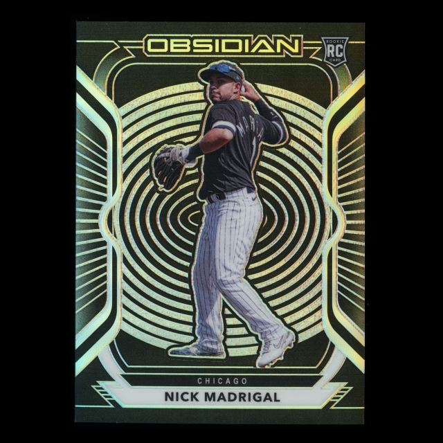 Nick Madrigal RC 2021 Obsidian Rookie White Sox