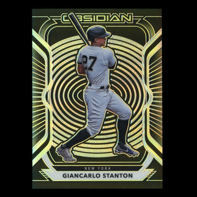 Giancarlo Stanton 2021 Obsidian Yankees