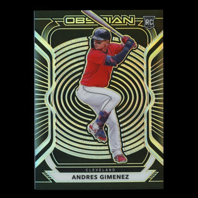 Andres Gimenez RC 2021 Obsidian Rookie Indians