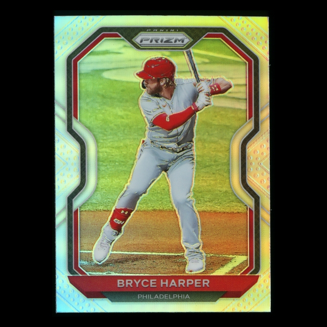 Bryce Harper 2021 Prizm Silver Phillies