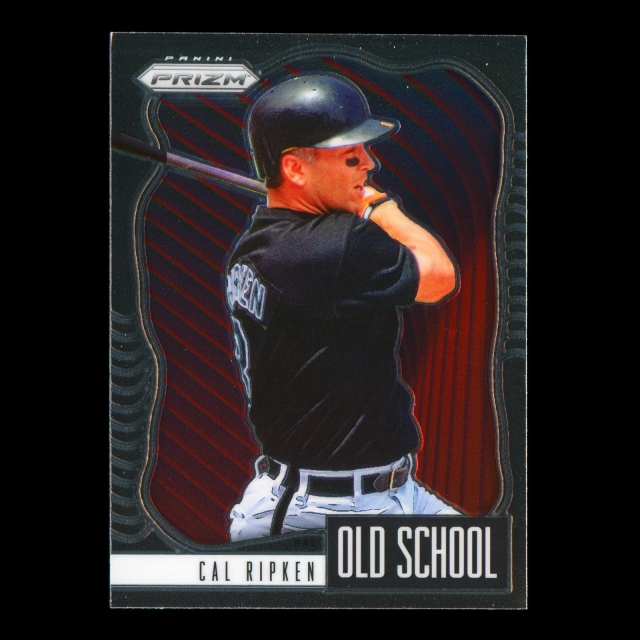 Cal Ripken 2021 Prizm Old School Orioles