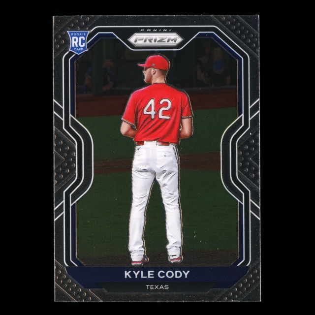 Kyle Cody RC 2021 Prizm Rookie Rangers