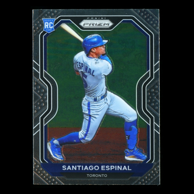 Santiago Espinal RC 2021 Prizm Rookie Blue Jays