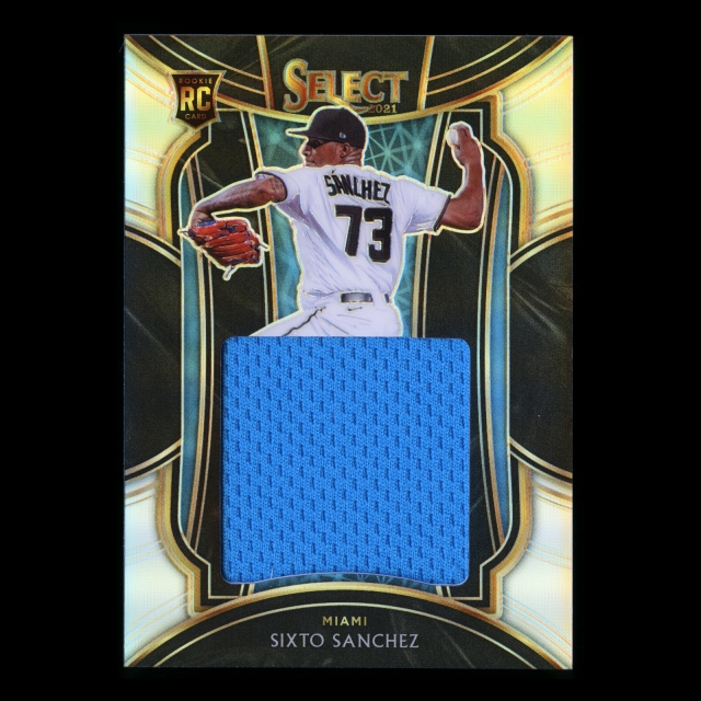 Sixto Sanchez RC 2021 Select Rookie Jumbo Swatch Holo Marlins 178/250