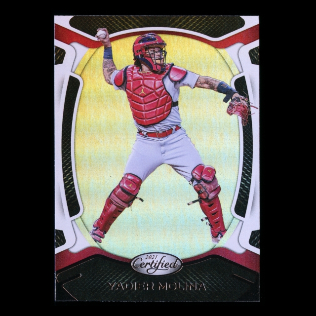 Yadier Molina 2021 Certified Cardinals