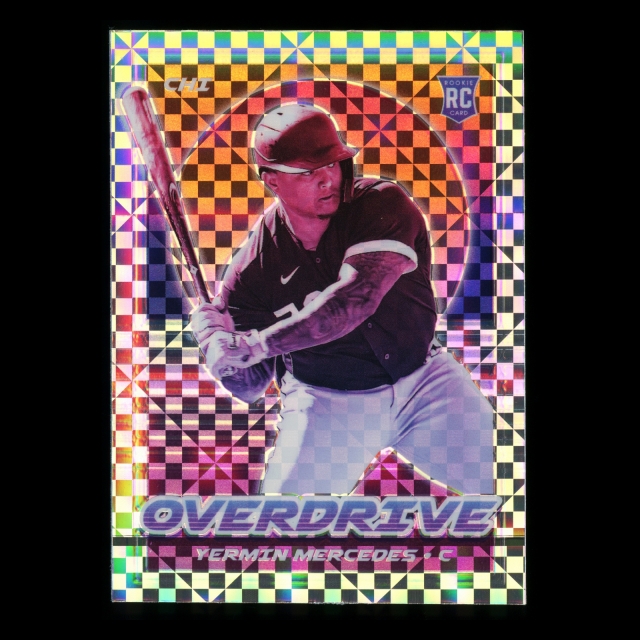 Yermin Mercedes RC 2021 Overdrive Building Blocks Rookie White Sox
