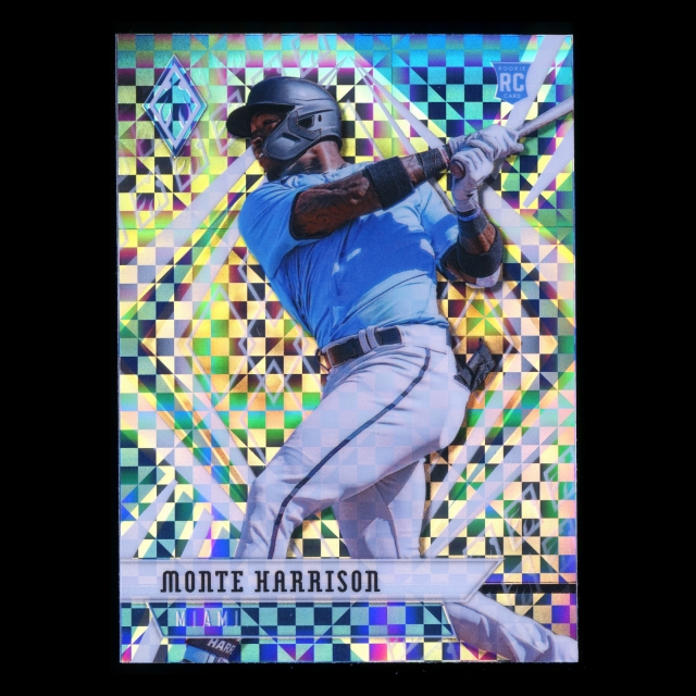 Monte Harrison RC 2021 Phoenix Building Blocks Rookie Marlins