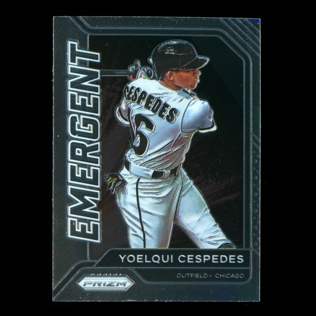 Yoelqui Cespedes 2021 Prizm Emergent White Sox