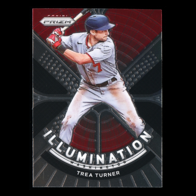 Trea Turner 2021 Prizm Illumination Nationals