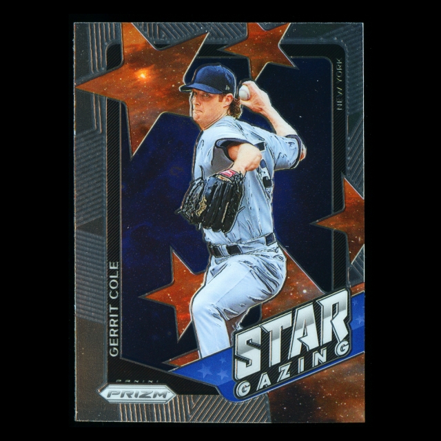 Gerrit Cole 2021 Prizm Star Gazing Yankees