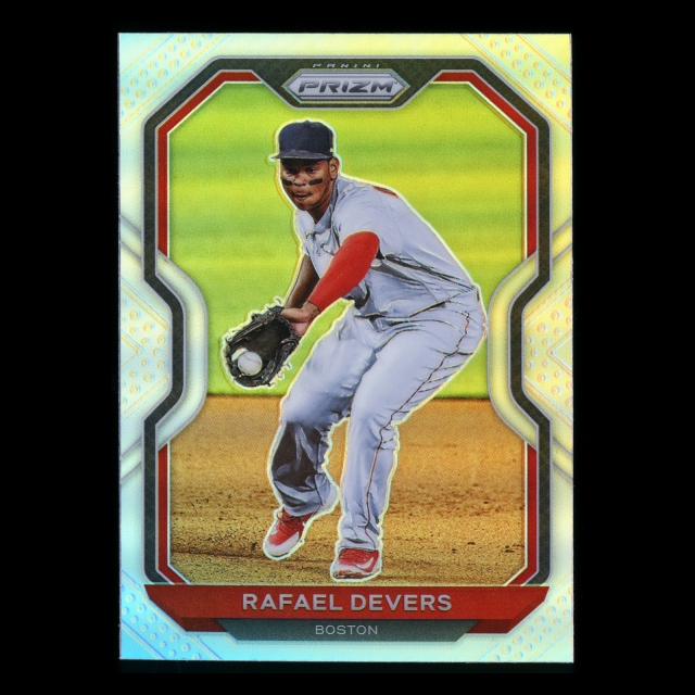 Rafael Devers 2021 Prizm Silver Red Sox