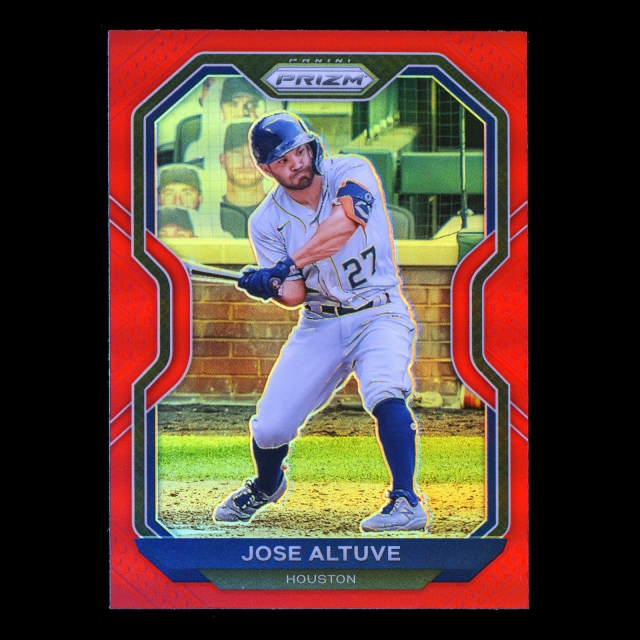 Jose Altuve 2021 Prizm Red Astros
