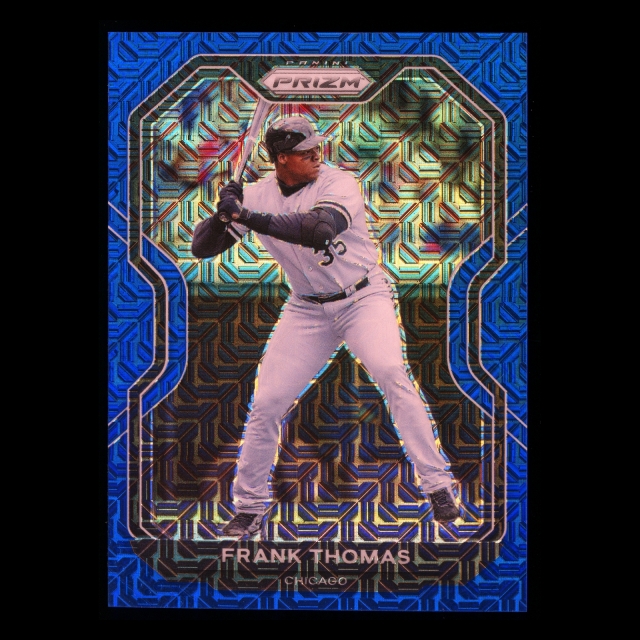 Frank Thomas 2021 Prizm Blue Mojo White Sox 137/199