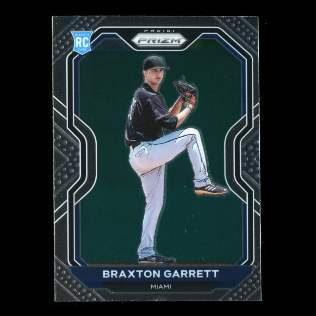Braxton Garrett RC 2021 Prizm Rookie Marlins
