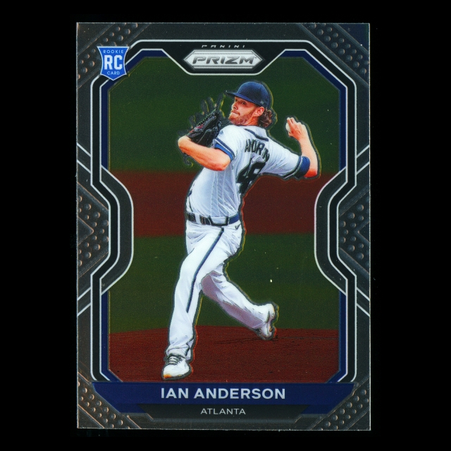 Ian Anderson RC 2021 Prizm Rookie Braves