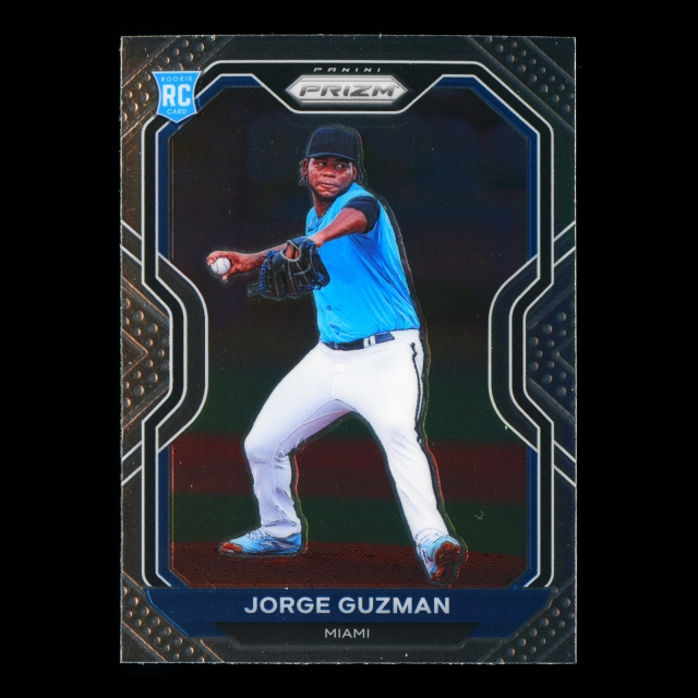 Jorge Guzman RC 2021 Prizm Rookie Marlins